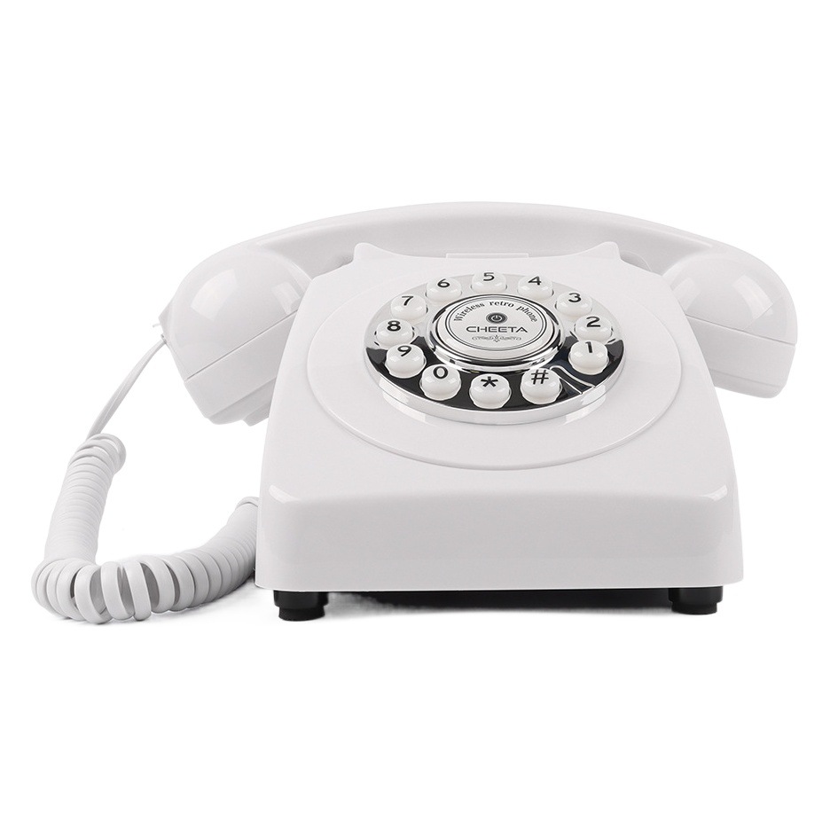 Cross-Border Hotel Home Retro Old-Fashioned Cordless Telephone Antique Bluetooth Telephone Wireless Call Phone Wholesale