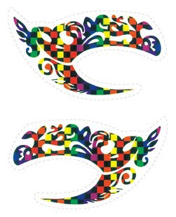 Picture of Smokey Eye Shadow Eyeliner Makeup Tattoo Sticker Suitable for Daily Parties Temporary Tattoos Can Be Used for 3-5 Days