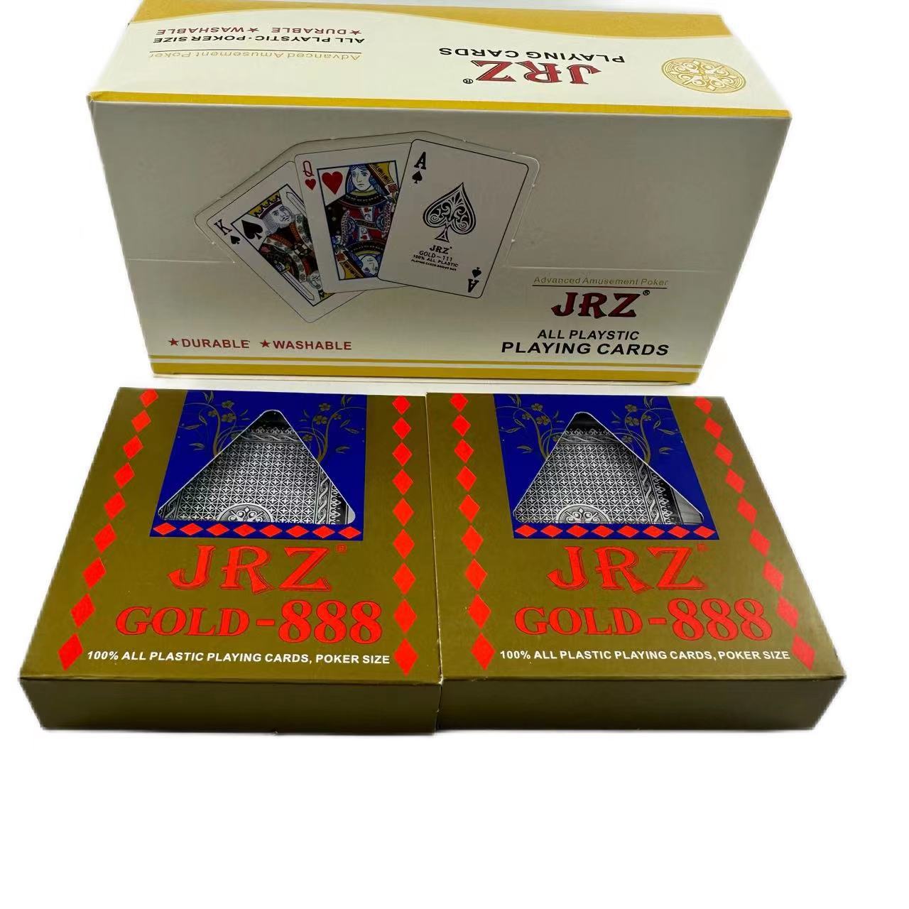 Picture of Southeast Asia Phnom Penh 111/555/888 Plastic Poker PVC Waterproof Table Game Foreign Trade Poker Card Wholesale