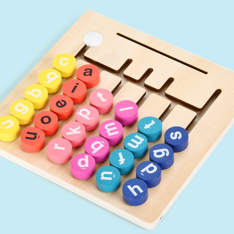 Picture of Children's Early Education four-color eight-color game young logical thinking training enlightenment teaching aids intelligence development Educational Toys