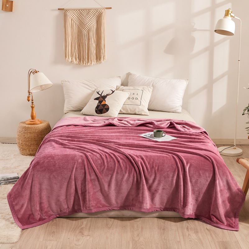 Picture of Jieliya cloud mink blanket nap blanket flannel bed sheet blanket