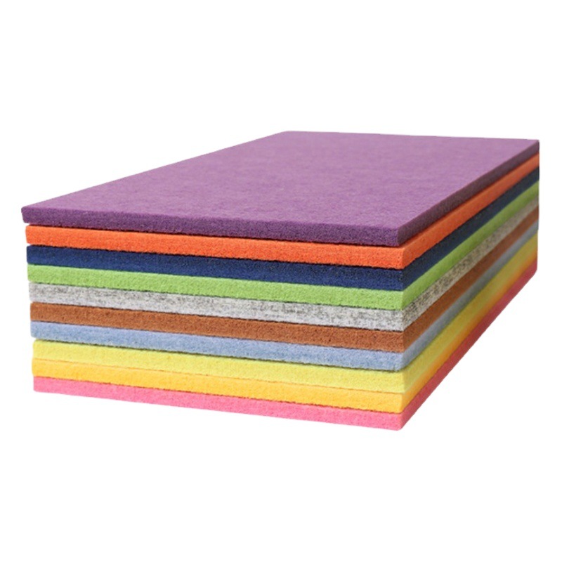 Factory Color Felt Board Kindergarten Felt Message Board Photo Wall Stickers Decorative Display Board Sound-absorbing and Sound-insulating Board