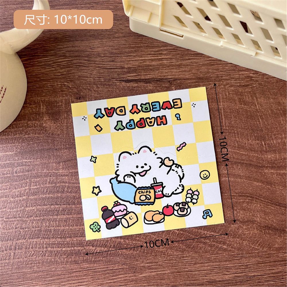 Picture of Tengyi Joint Authorized Cute Puppy Card Head Back Card High Color Value Out Card Packing Base Card Gift Packing Cardboard