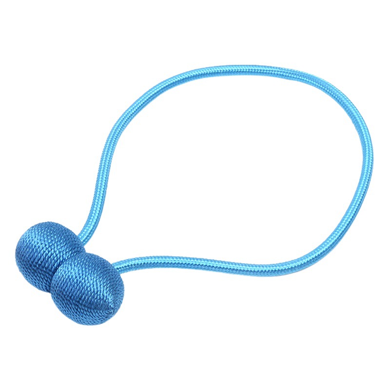 Curtain Straps Wholesale Cross-Border Punch-Free Headphone Magnetic Curtain Straps Oxford Curtain Buckle Drawstring Accessories