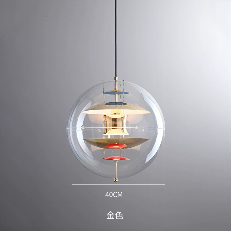 Picture of Nordic Creative Designer Glass Chandelier Advanced Sense Bedroom Restaurant Hotel Homestay Light Luxury Decorative Bar Table Lamp