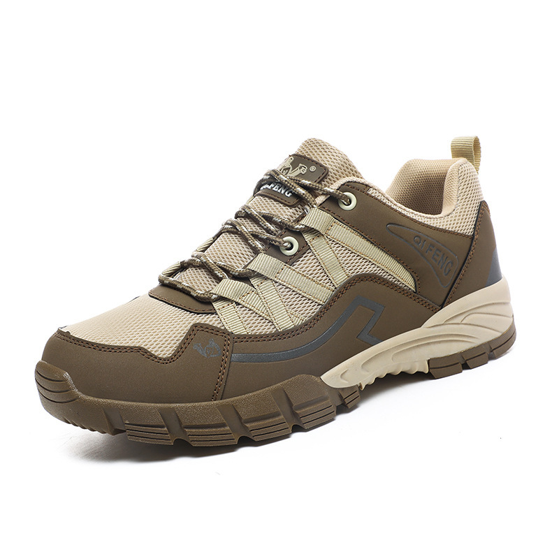 New Spring and Autumn Summer Mesh Breathable Outdoor Hiking Shoes Hiking Shoes plus size Men and Women Lovers sneaker