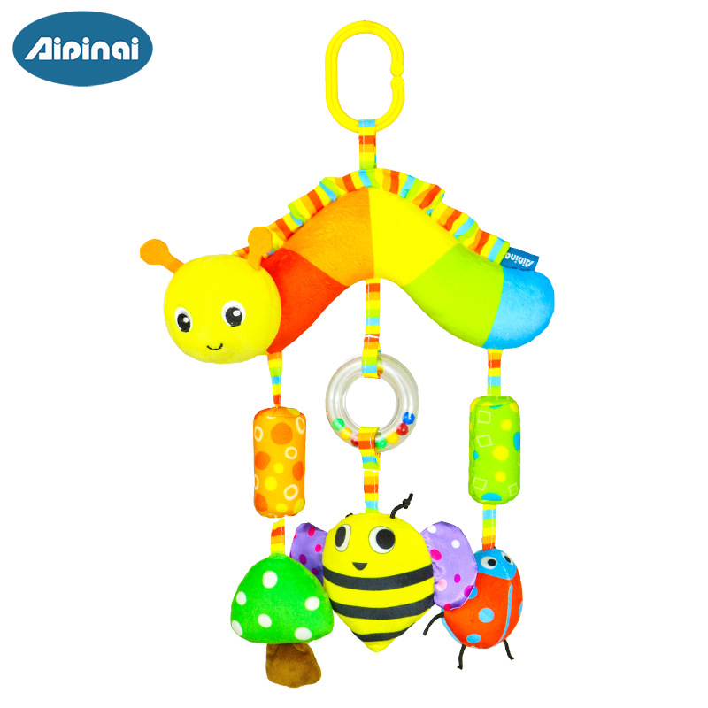 Picture of New color baby car hanging toys cartoon animal wind chimes car hanging baby comfort bed hanging wholesale spot