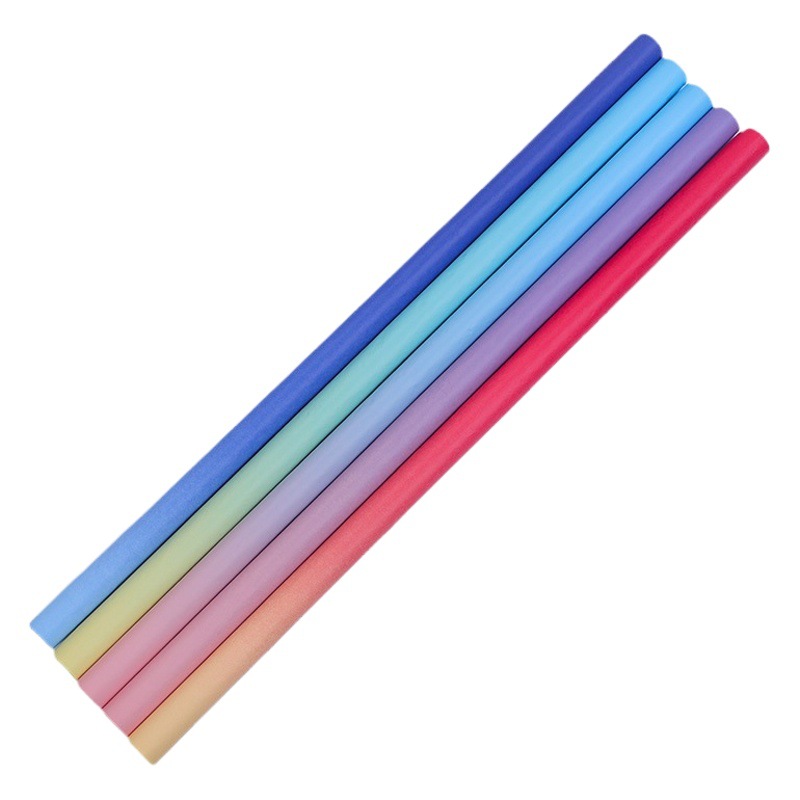 17G two-color gradient rainbow copy paper flower gift lined tissue paper Christmas gift packaging pear paper