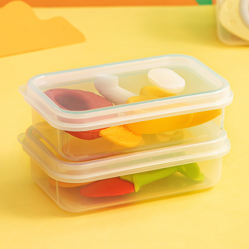 Picture of Gum Storage Box Giraffe Portable Box Banana Bite Bite Hygienic Storage Box Large Dustproof Pacifier Box Storage Box
