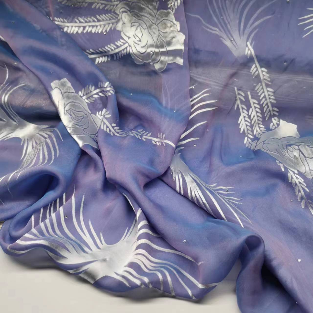 Picture of Phantom Mulberry Silk Blossom Silk Narrow Silk Shirt Skirt Fabric