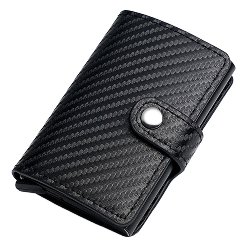 Manufacturer men and women anti-theft card holder Amazon aluminum box automatic pop-up card holder AliExpress American gold clip New