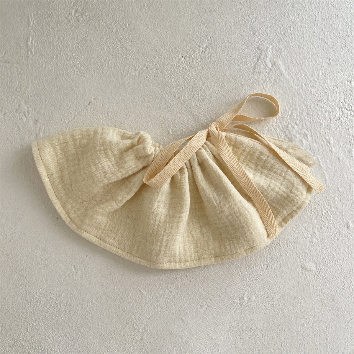 Picture of Newborn baby 4 layers cotton yarn saliva towel gauze bib tether baby saliva towel anti-spitting bib