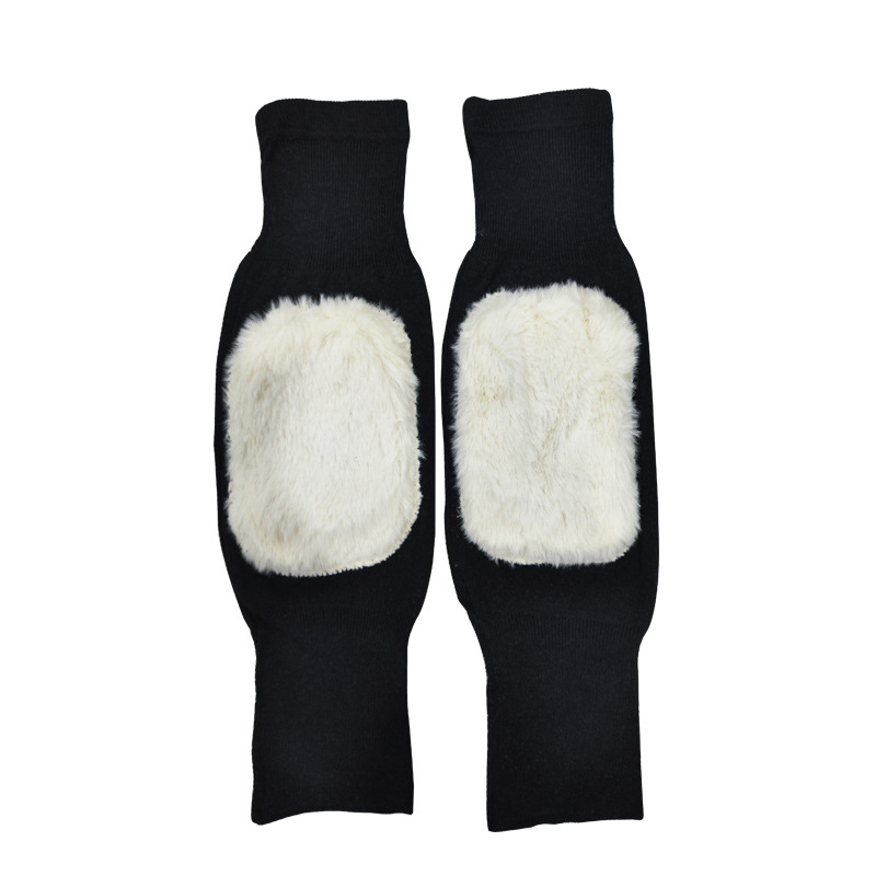 Picture of Autumn and winter cashmere leggings kneecap cover for the elderly thickened fleece-lined men and women old cold leg kneecap warm cold-proof
