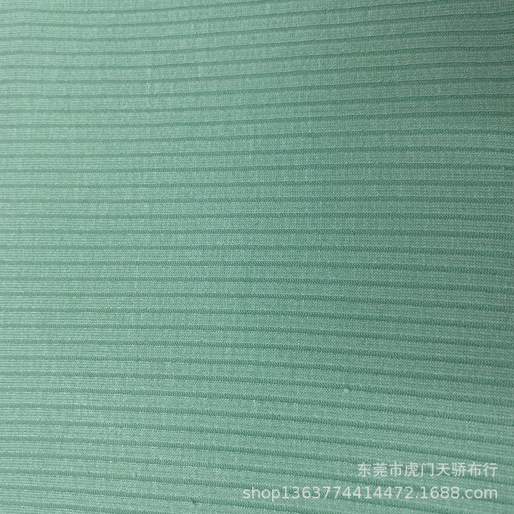 Spot supply of knitted rayon pit 220 grams thin French pit knitted rayon 4*2 pit rib fabric