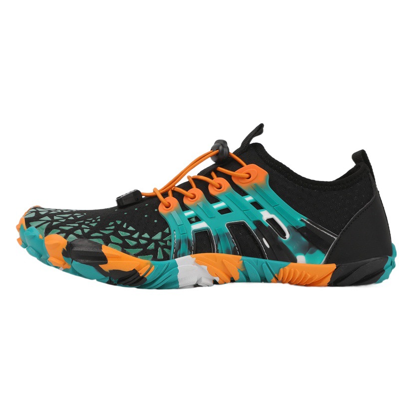 New Men's and Women's Indoor Fitness Shoes Quick-drying Breathable Treadmill Shoes Shock Absorption Quiet Squat Hard Pull Shoes Weightlifting Shoes and Socks