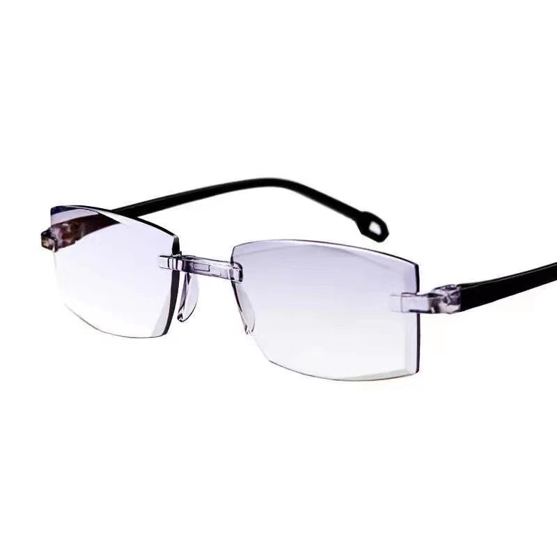 Picture of Smart Zoom Anti-Blue Light Frameless Trim Presbyopia Glasses Stall Selling Street Dual-Light Presbyopia Glasses