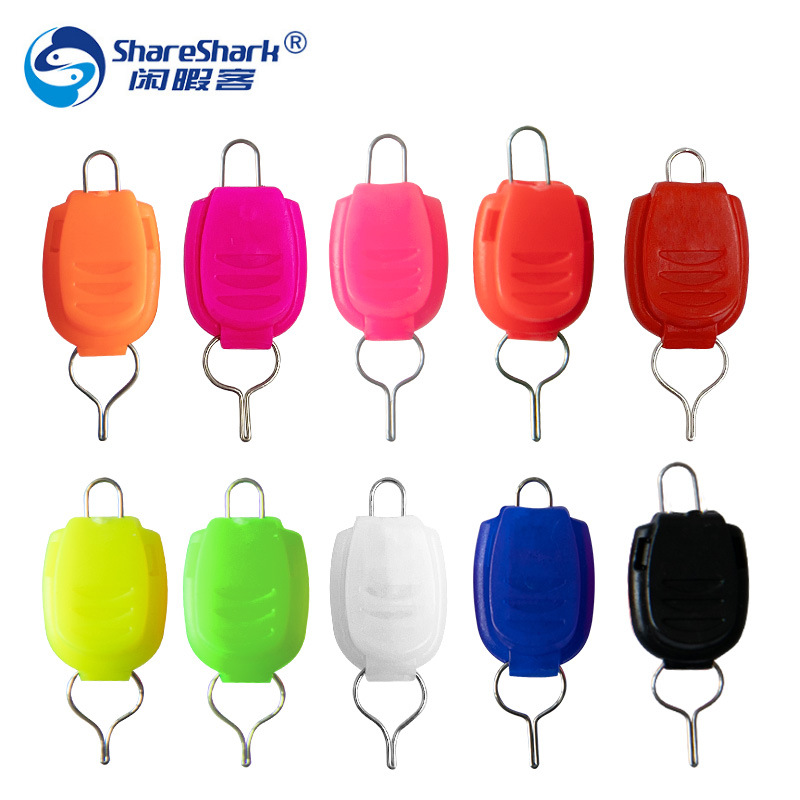 Factory Fishing Gear Wholesale Abs Cable Clamp Drum Wheel Water Drop Wheel Cable Clamp Line Stopper Fishing Accessories