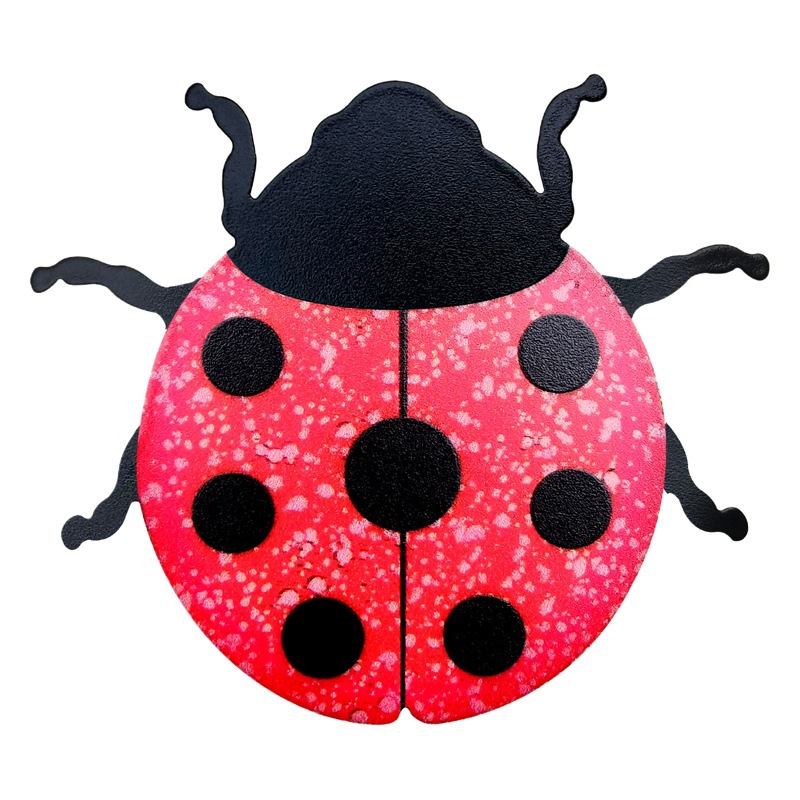 Iron beetle wall decoration wall hanging home craft wall decoration iron pendant decoration indoor and outdoor garden decoration