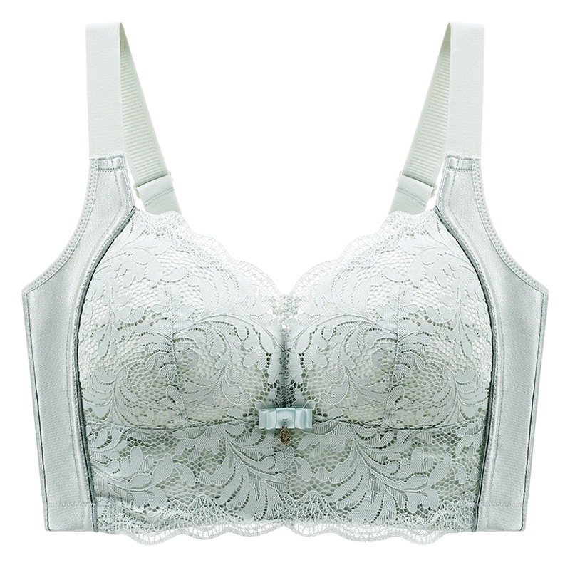 Women's thin Full Cup push-up breast correction anti-sagging anti-expansion plus size bra