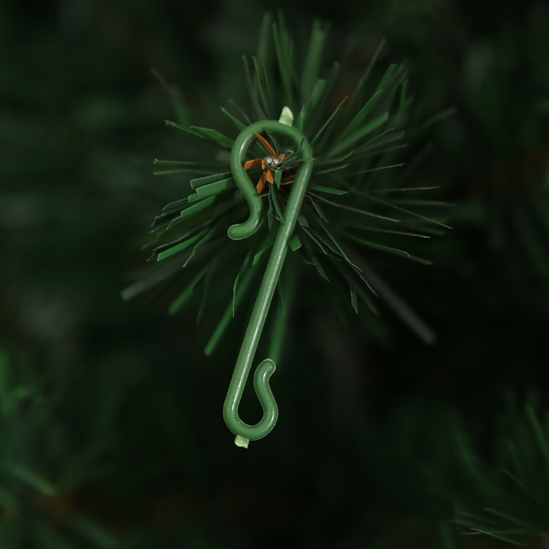 Picture of Christmas tree ornament hook holiday supplies auxiliary plastic accessories Christmas small pendant small hook