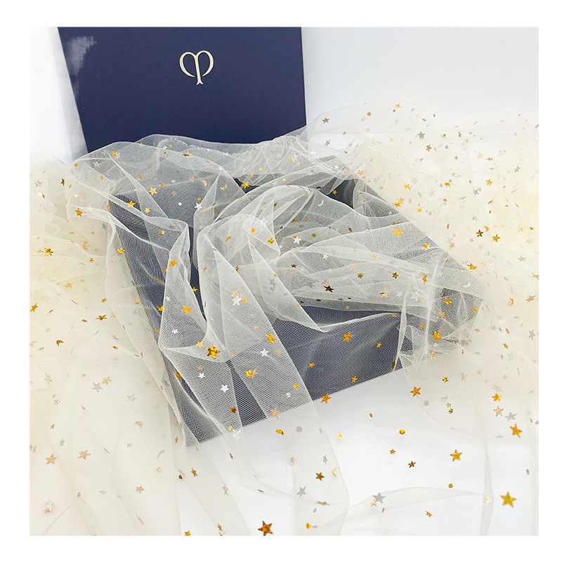 Can be used to cut nylon soft dense star yarn background cloth with hand gift American mesh AGD decorative head gauze mesh cloth net