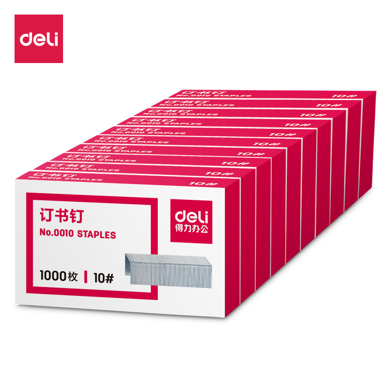 Picture of Deli stationery 0012 staples unified 12 staples 24/6 staples regular staples stationery wholesale