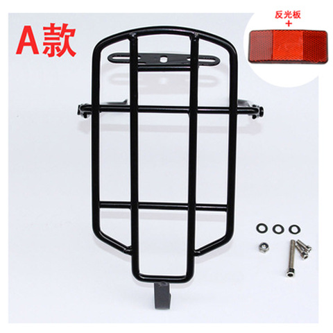 Driving electric folding car 14 inch 16 inch rear shelf popular 412 luggage rack solid steel V brake/disc brake tail rack