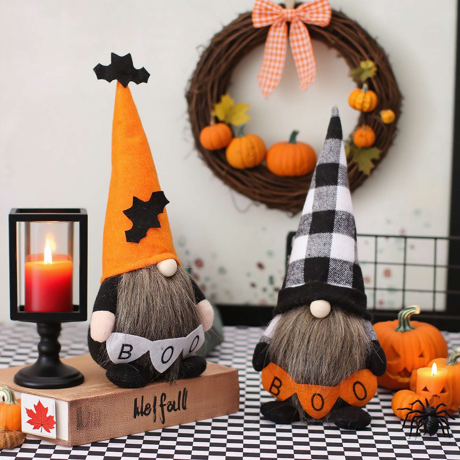 Picture of Mingguan new Halloween venue layout props dwarf faceless doll doll decoration ghost festival ground essence doll