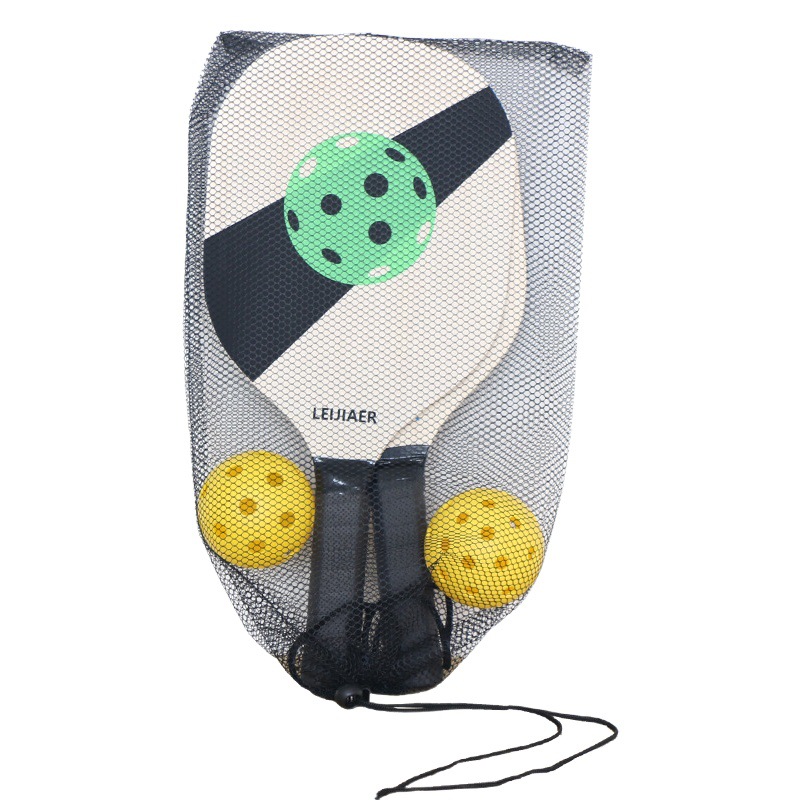 LEIJIAER Log Color Pick Racquet Set Pickleball paddle Two Beats Two Ball Factory Outlet