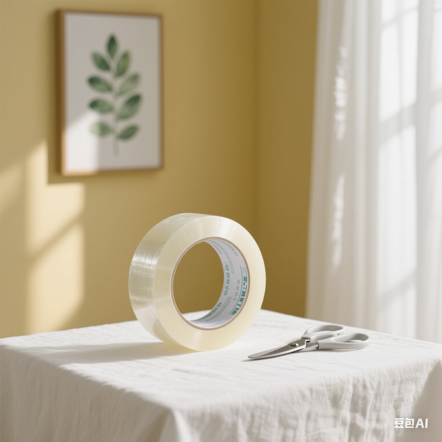 Yellow Sealing Tape 4.5cm Wide Thickeneded Large Roll Express Special Tape Whole Box Wholesale Spot Delivery in Seconds