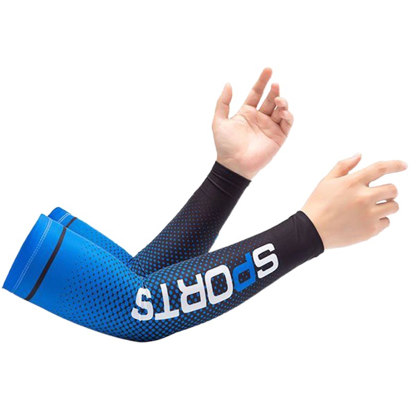 Outdoor Sun Protection Sleeves, Ice Sleeves, Transfer Printing, Beach Cycling, Driving, Fishing and Driving, Ice Silk Sleeves for Men and Women