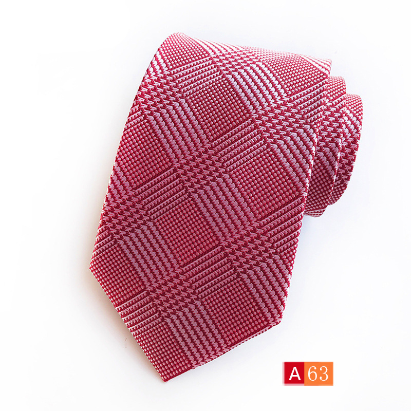 Picture of Source Factory Hot Jacquard Fabric Tie Men's Dress Business Suit Accessories Tie Wholesale