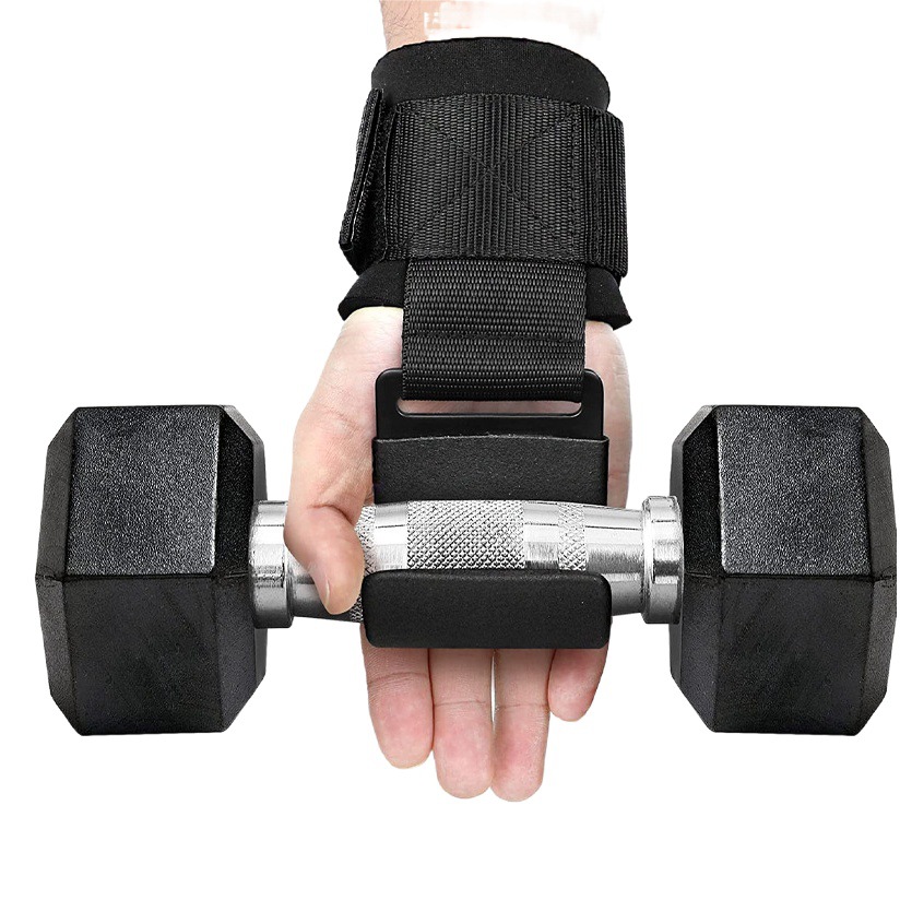 Fitness Booster Hook Wrist Bracer Grip Hook Pull-up Hanging Horizontal Bar Gloves Men's Auxiliary Belt Hard Pull Booster Belt in Stock