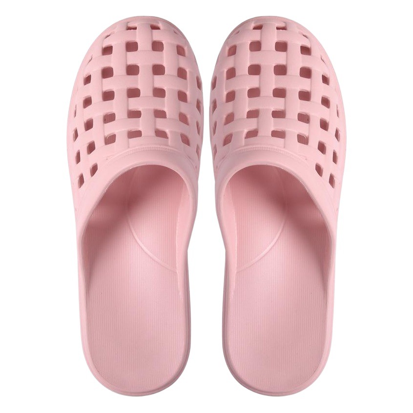 Hole Shoes Bathroom Baotou Sandals and Slippers Women's Summer Outer Wear Non-slip Eva Slippers Slip on Dung Sense Home and Household Wholesale