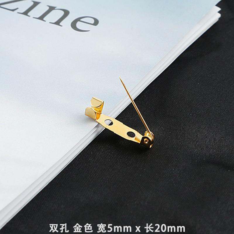 Picture of Cross-border Hot Sale High Quality Special Price Safety Badge Clothes Metal Simple Pin Brooch Handmade DIY Jewelry Accessories