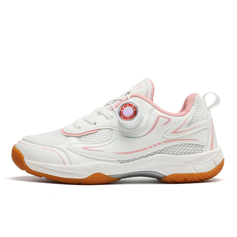 Picture of Carefully Selected Factory Direct Sales Children's Sports Shoes Student Badminton Girls Mesh Breathable Table Tennis Cross-Border Tennis Shoes