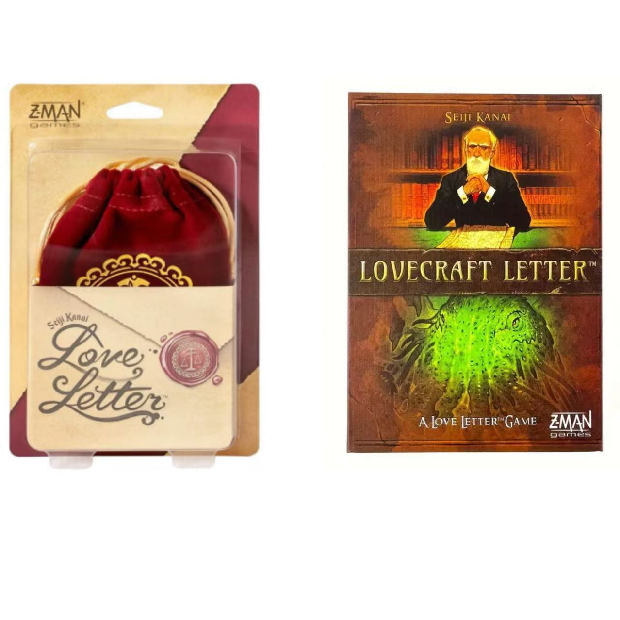 English Love Letter Love Letter board game couple parent-child party psychological speculation game bag
