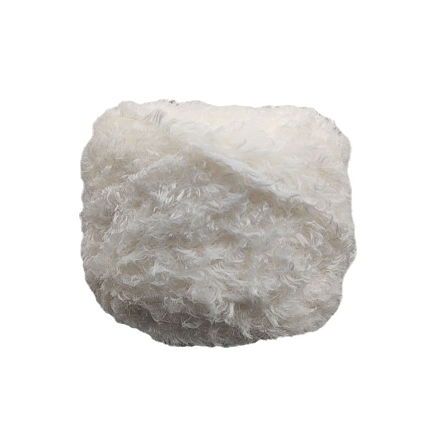 Picture of Autumn and Winter new wool roll Teddy velvet hand-woven DIY hat scarf thread crochet doll material package
