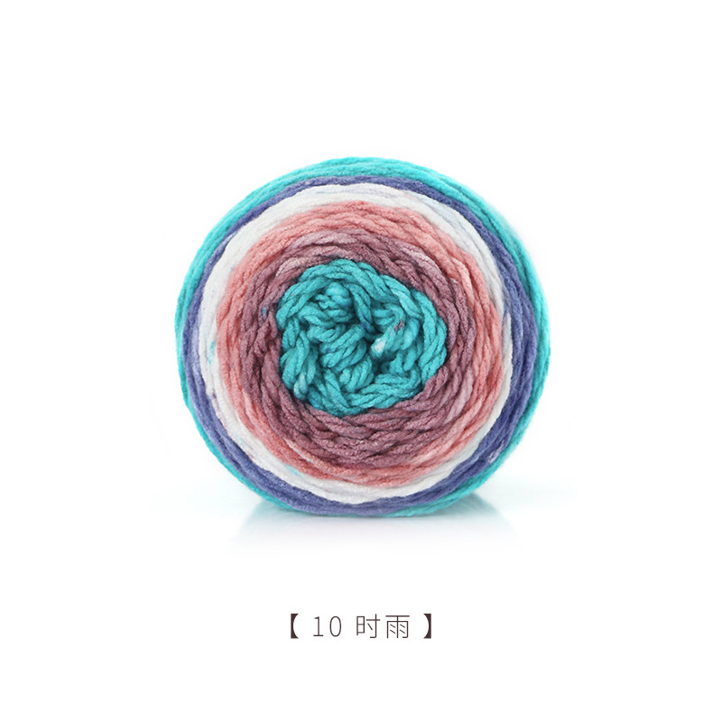 Picture of Jiathuizhi warm cake ball hand-woven acrylic wool soft scarf hat sweater crochet thick wool
