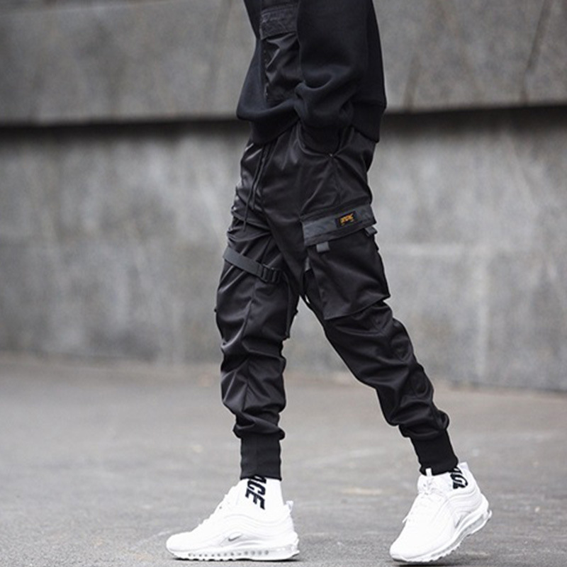2020 Cross-border Autumn Men's Jogging Pants Sports Leggings Cotton Cargo Pants Hong Kong Tide Harlan Youth Leggings