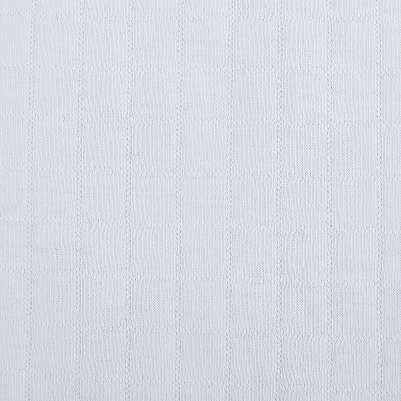 Picture of in stock Knitted Double-Layer Jacquard Unpadded Fabric Breathable Neonatal Monk Jompon Air Layer Fabric