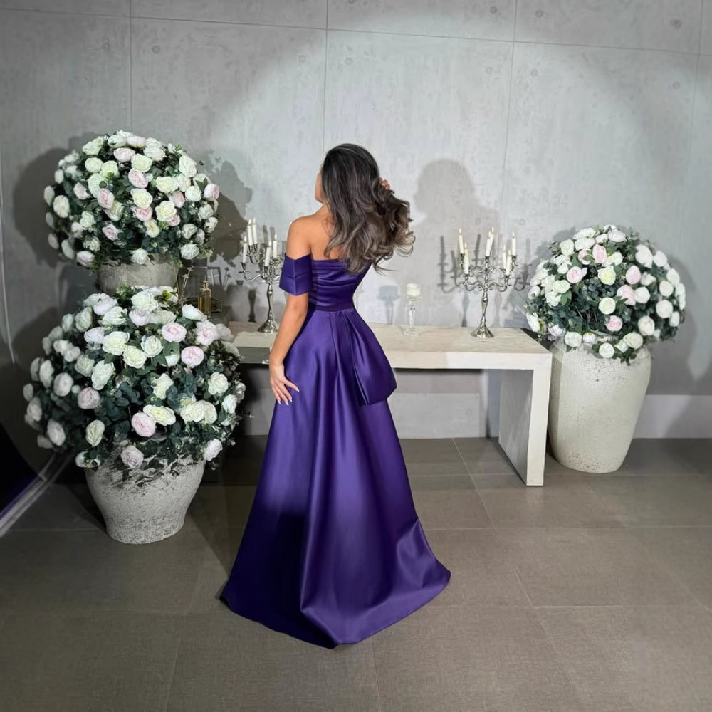 Picture of 2025 Spring Cross-Border European and American Middle East Foreign Trade Women's Clothing Independent Station Amazon Sexy Hip Covering Tube Top Tail Evening Dress