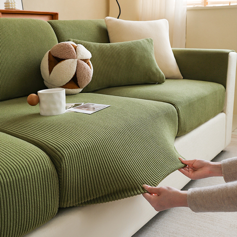 Four-Season Universal Elastic Sofa Cover 2025 New All-Inclusive Universal Cover Anti-Cat Scratch Backrest Cover Cloth Seat Cushion