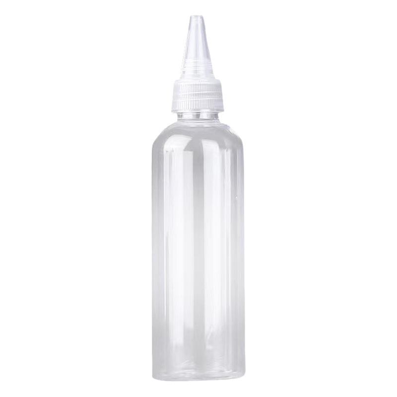 Spot 30 50ml ml Transparent Pointed Nozzle Bottle Drop Bottle Squeeze Bottle Emulsion Pigment Tone Bottle PET Plastic Empty Bottle