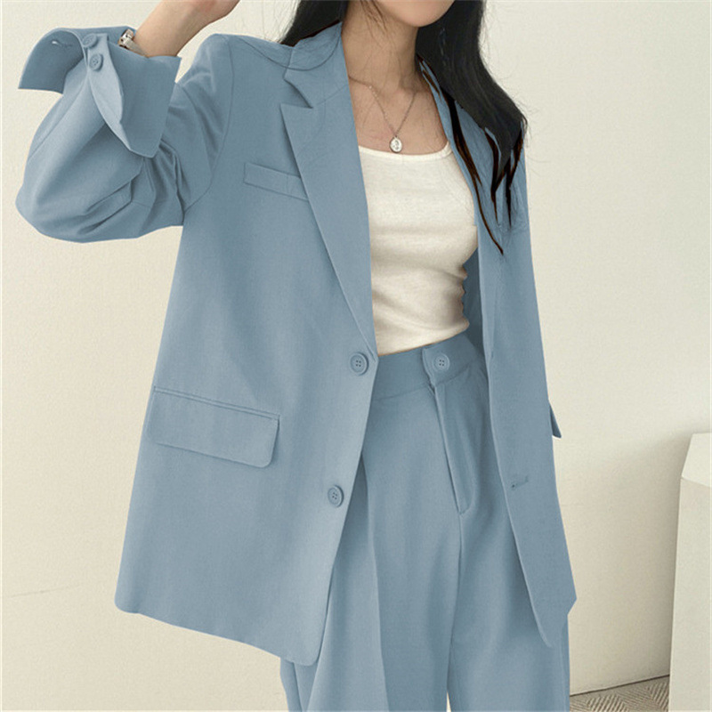 Picture of Suit Jacket High Sense Women's Spring and Autumn Design Sense Thin Niche Professional suit Temperament Slim-fit Small Suit Two-piece Set