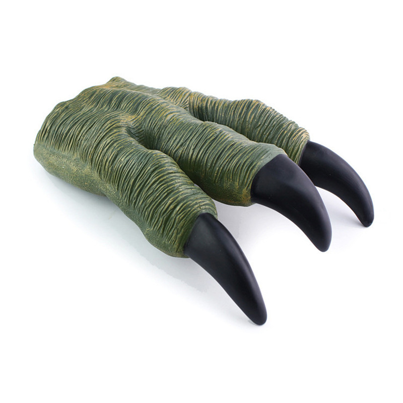 Picture of Dinosaur Hand Doll Gloves Soft Glue Tyrannosaurus Rex Triceratops Shark Simulation Animal Model Stall Shark Arm Toy Cross Border