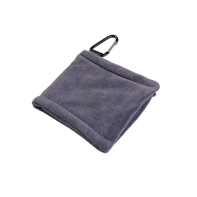 Picture of Golf ball cleaning towel microfiber golf towel club towel thickened fleece-lined wipe
