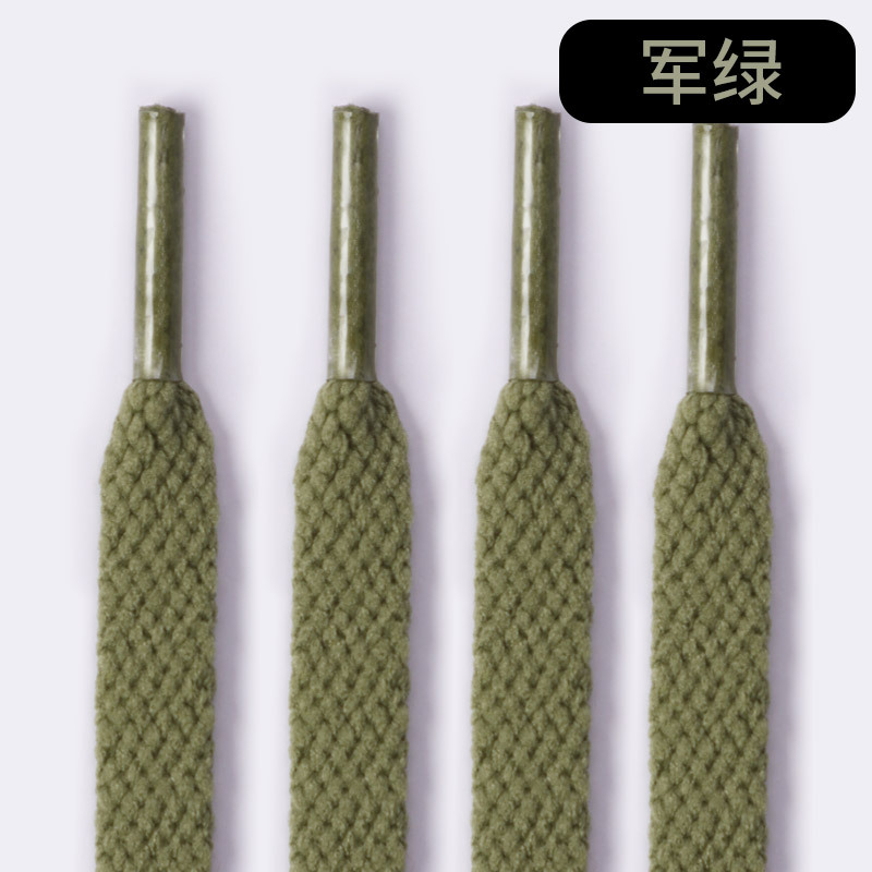 Picture of Wild elephant shoelaces wholesale single flat sneaker canvas basketball board shoes powder black gray color white shoelace rope a pair