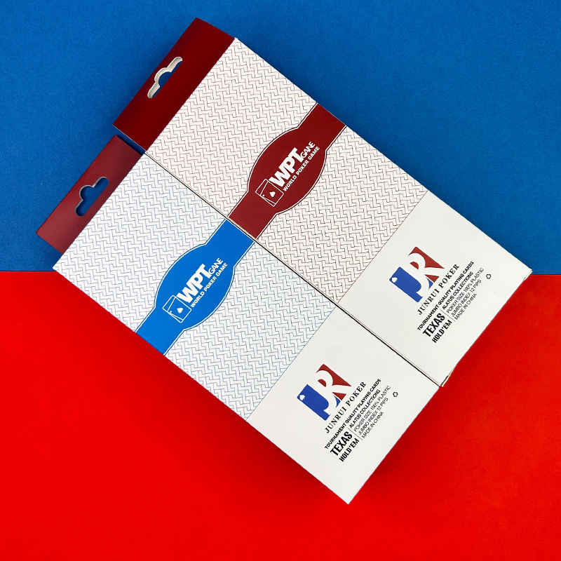 Picture of WPT Texas Poker Poker game special plastic wide brand big word waterproof anti-folding wear-resistant frosted PVC can be fixed