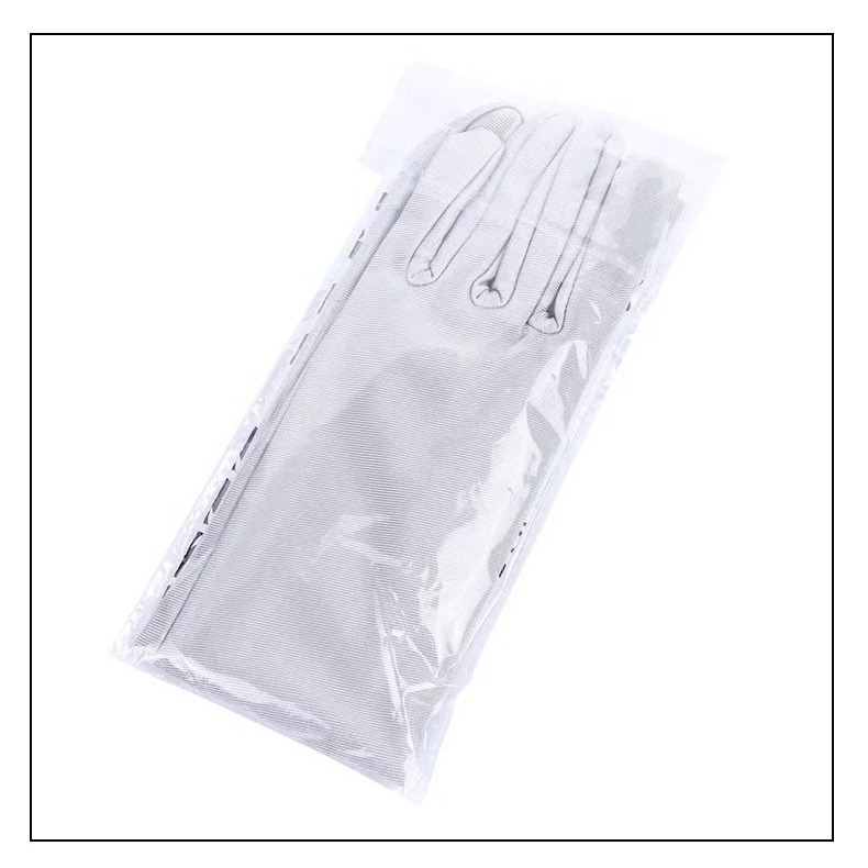 Picture of Customized Summer Women's Thin Cycling Elastic Extra Long Sun Protection Gloves Square Dance White Gloves Halloween Performance Gloves
